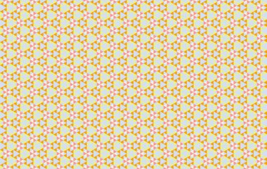 Altıgen desenli modern renkli arkaplan