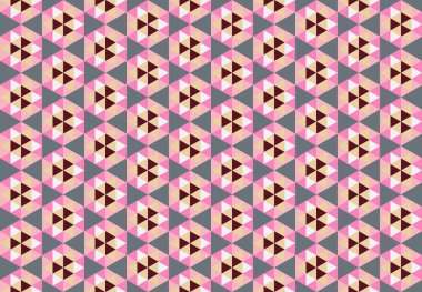 Altıgen desenli modern renkli arkaplan