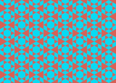 Altıgen desenli modern renkli arkaplan