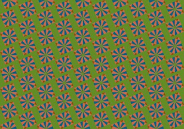 Altıgen desenli modern renkli arkaplan