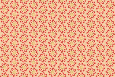 Tekrarlanan şekillerle soyut yaratıcı arkaplan