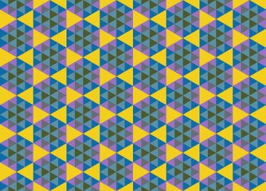 Altıgen desenli modern renkli arkaplan