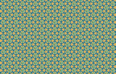 Tekrarlanan şekillerle soyut yaratıcı arkaplan