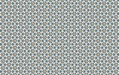 Altıgen desenli modern renkli arkaplan