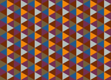 Altıgen desenli modern renkli arkaplan