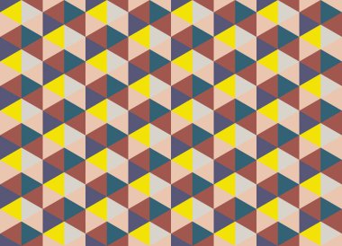 Tekrarlanan şekillerle soyut yaratıcı arkaplan