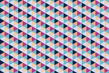 Altıgen desenli modern renkli arkaplan