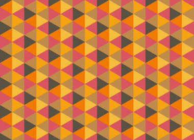 Altıgen desenli modern renkli arkaplan