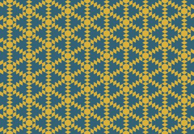 Altıgen desenli modern renkli arkaplan