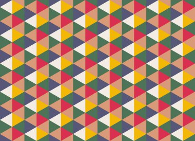 Tekrarlanan şekillerle soyut yaratıcı arkaplan