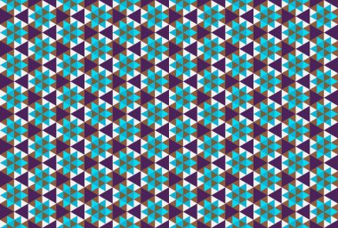 Geometrik elementlerle kusursuz soyut arkaplan