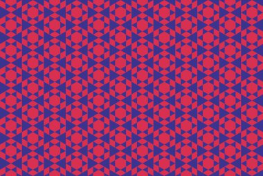 Geometrik elementlerle kusursuz soyut arkaplan