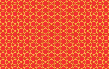 Tekrarlanan şekillerle soyut yaratıcı arkaplan