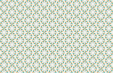 Tekrarlanan şekillerle soyut yaratıcı arkaplan