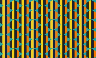 Altıgen desenli modern renkli arkaplan