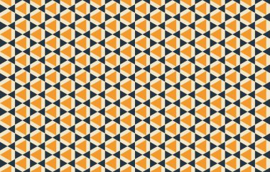 Tekrarlanan şekillerle soyut yaratıcı arkaplan