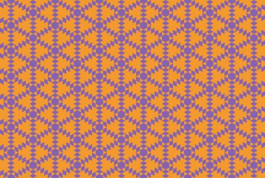 Tekrarlanan şekillerle soyut yaratıcı arkaplan