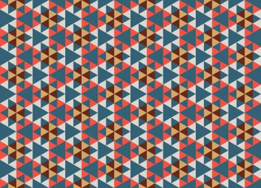 Altıgen desenli modern renkli arkaplan