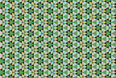 Altıgen desenli modern renkli arkaplan