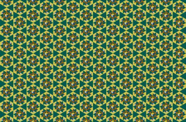 Tekrarlanan şekillerle soyut yaratıcı arkaplan