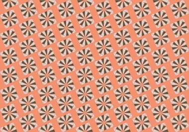 Geometrik elementlerle kusursuz soyut arkaplan