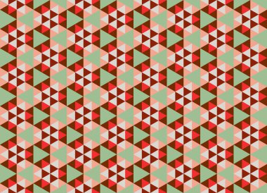 Altıgen desenli modern renkli arkaplan