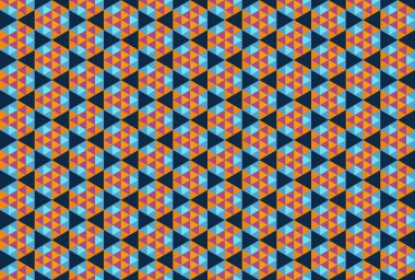 Altıgen desenli modern renkli arkaplan