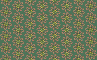 Tekrarlanan şekillerle soyut yaratıcı arkaplan