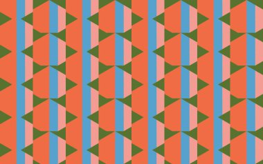 Altıgen desenli modern renkli arkaplan