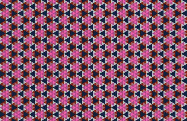 Altıgen desenli modern renkli arkaplan