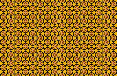 Geometrik elementlerle kusursuz soyut arkaplan