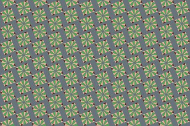 Tekrarlanan şekillerle soyut yaratıcı arkaplan