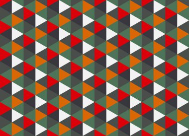 Geometrik elementlerle kusursuz soyut arkaplan
