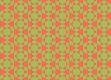 Geometrik elementlerle kusursuz soyut arkaplan