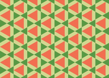 Altıgen desenli modern renkli arkaplan