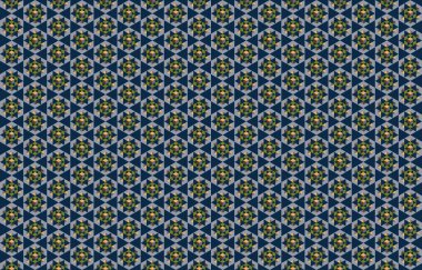 Altıgen desenli modern renkli arkaplan