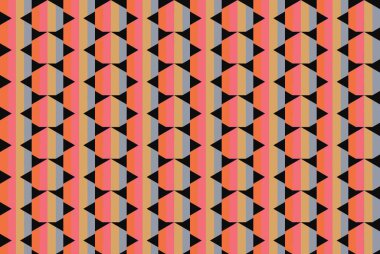 Geometrik elementlerle kusursuz soyut arkaplan