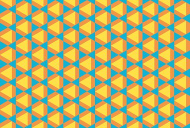 Geometrik elementlerle kusursuz soyut arkaplan