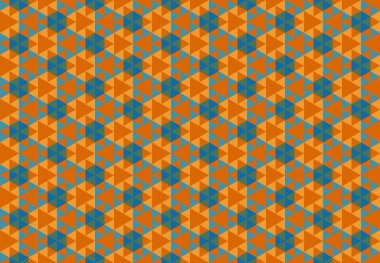 Altıgen desenli modern renkli arkaplan