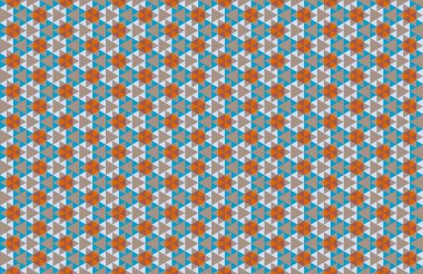 Altıgen desenli modern renkli arkaplan