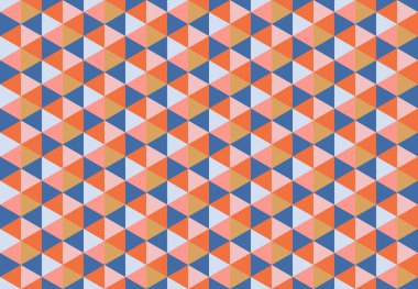 Tekrarlanan şekillerle soyut yaratıcı arkaplan