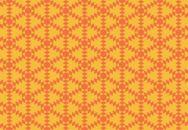 Altıgen desenli modern renkli arkaplan