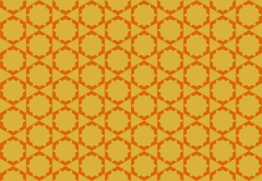 Altıgen desenli modern renkli arkaplan