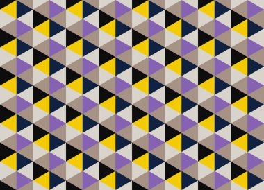 Geometrik elementlerle kusursuz soyut arkaplan
