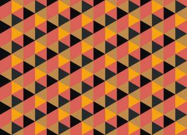 Tekrarlanan şekillerle soyut yaratıcı arkaplan