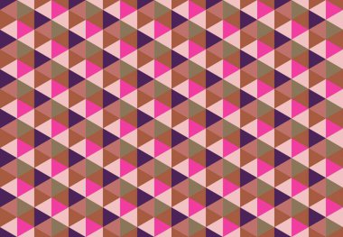 Altıgen desenli modern renkli arkaplan