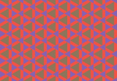 Altıgen desenli modern renkli arkaplan