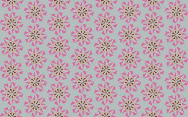 Tekrarlanan şekillerle soyut yaratıcı arkaplan