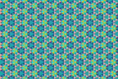 Tekrarlanan şekillerle soyut yaratıcı arkaplan