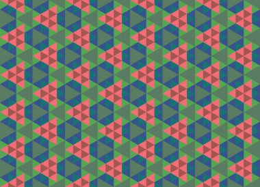 Altıgen desenli modern renkli arkaplan